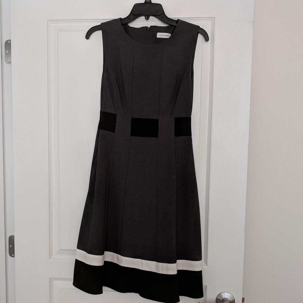 Gray Calvin Klein Dress